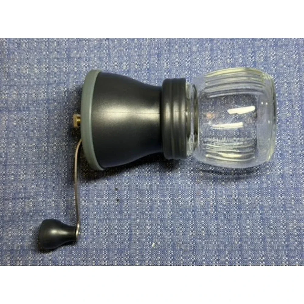 Hario Skerton Ceramic Burr Manual Coffee Grinder Hand Crank Glass Jar‎ Black